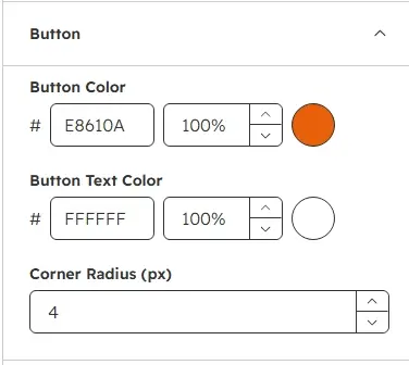 Button settings